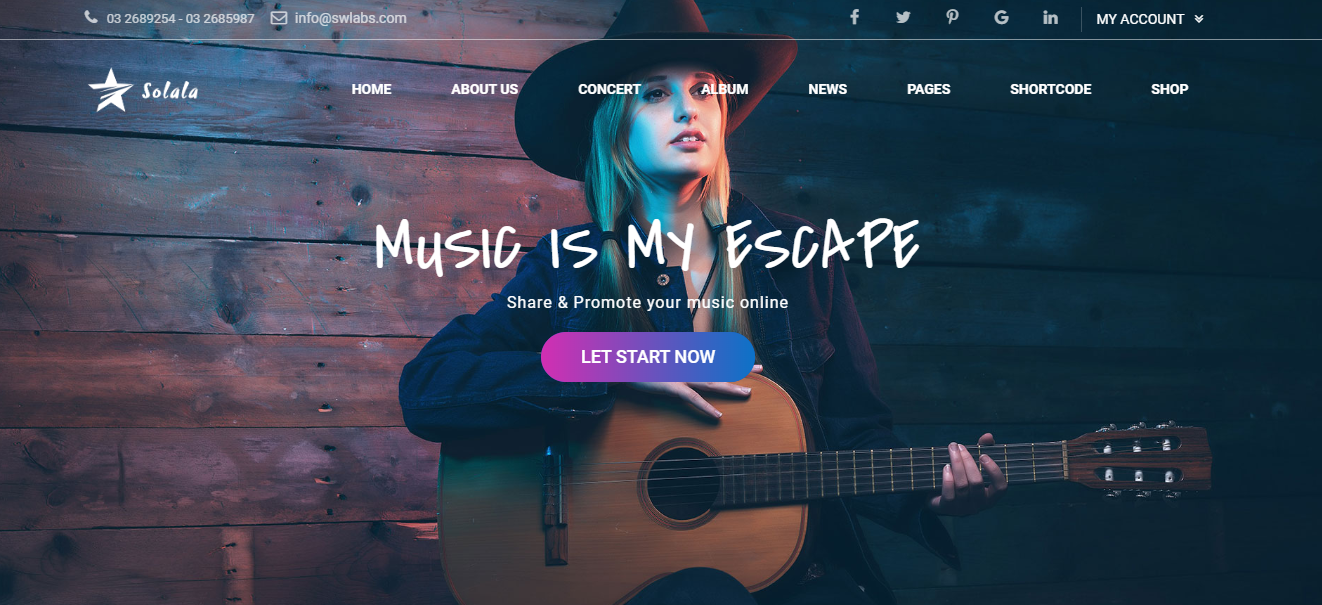 15  Best Music Website Templates For Musicians Portfolio 2021