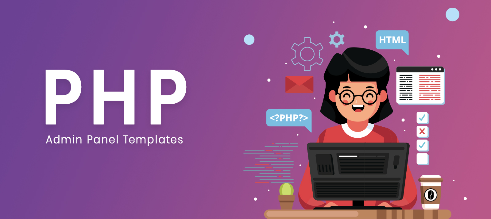 simple php admin panel template free download